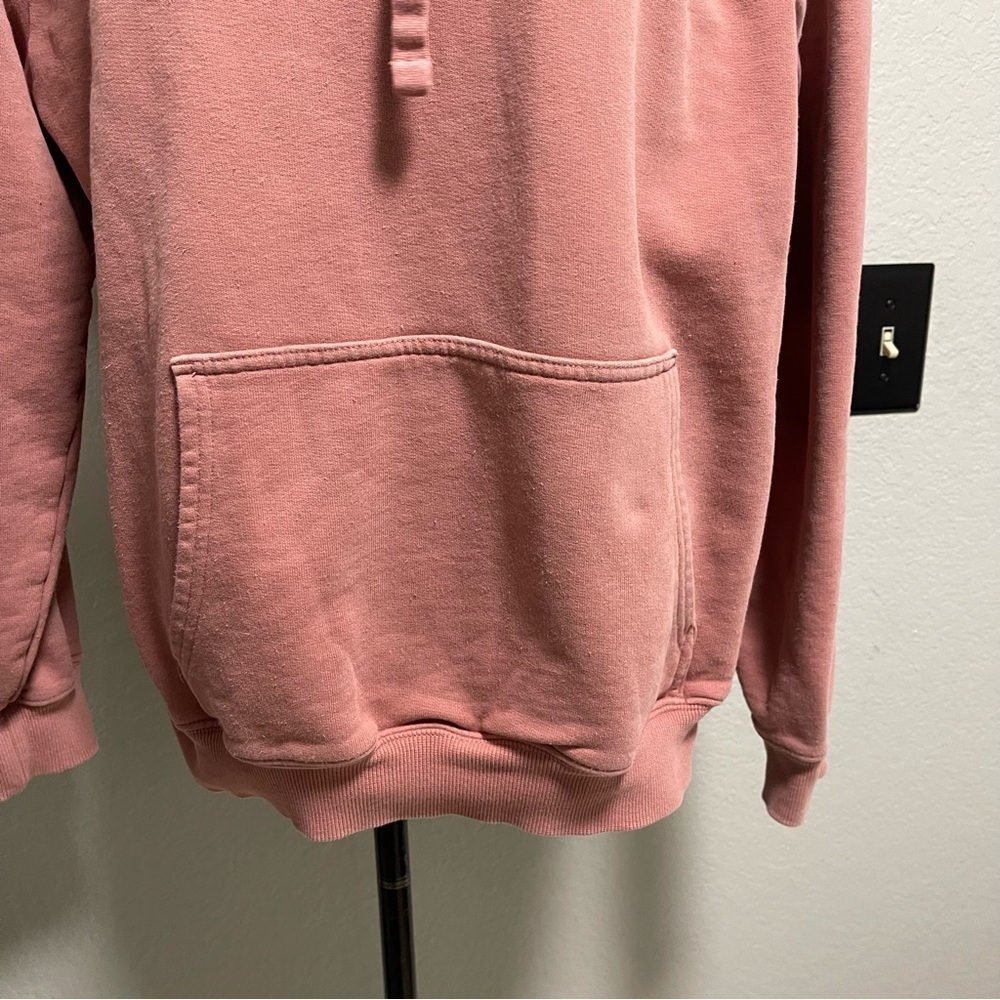 Offline by Aerie Salmon Pink Oversized Hooded Sweater Size XS - Picture 3 of 4
